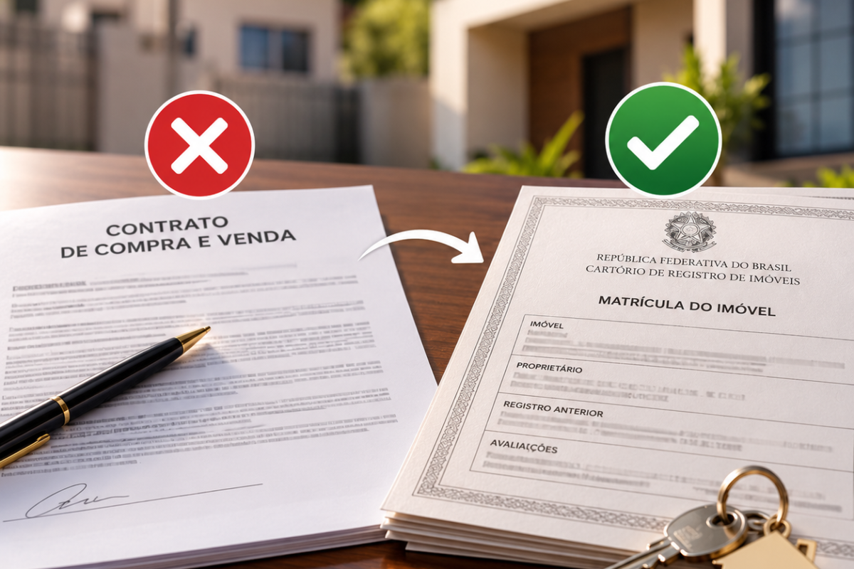 mito contrato de compra e venda/matrícula
